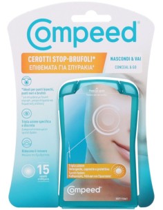Compeed Cerotti Stop Brufoli Nascondi & Vai 15 Pezzi