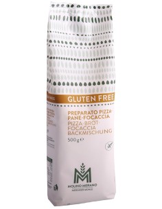 MOLINO MERANO MISCELA PER PIZZA PANE E FOCACCIA 500 G