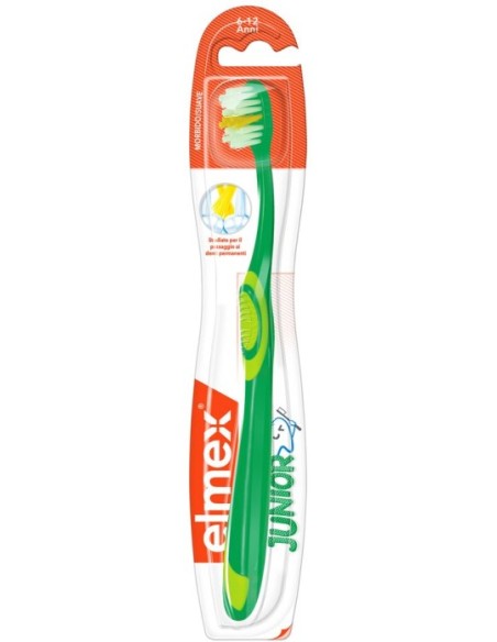 Elmex Spazzolino Junior 6/12 Anni Bambini Morbido