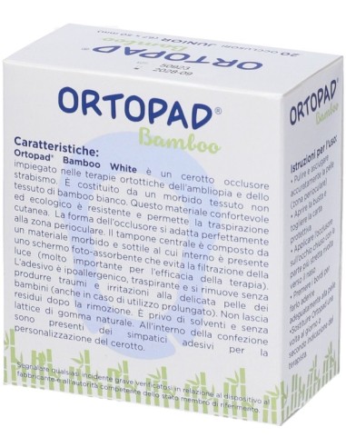Ortopad Cerotto Oculare Ortottica Bianco Junior...
