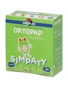 Ortopad Simpaty Cerotto Oculare Ortottica Junior 20 Pezzi