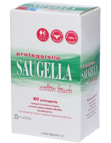 Saugella Proteggislip Cotton Touch 40 Pezzi