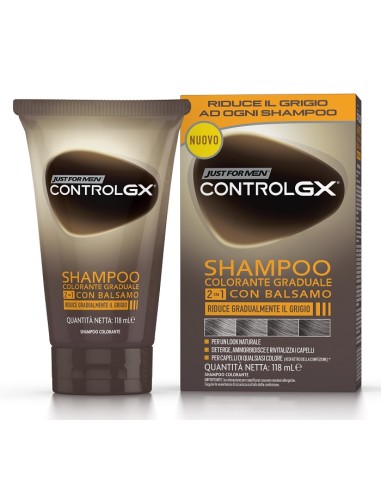 JUST FOR MEN CONTROL GX SHAMPOO COLORANTE...