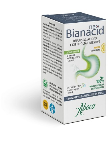 NEOBIANACID 14 COMPRESSE LIMONE