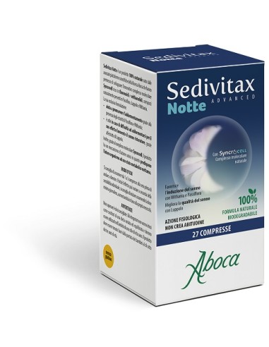 SEDIVITAX NOTTE ADVANCED 27 COMPRESSE