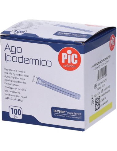 Pic Ago Ipodermico G30 1/2 100 Pezzi
