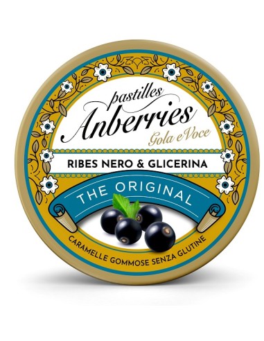 ANBERRIES CLASSICHE RIBES NERO GLICERINA 50 G