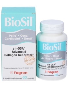 Biosil Integratore per Capelli Pelle e Unghie 60 Capsule
