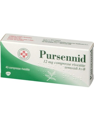 Pursennid 40 Compresse 12mg