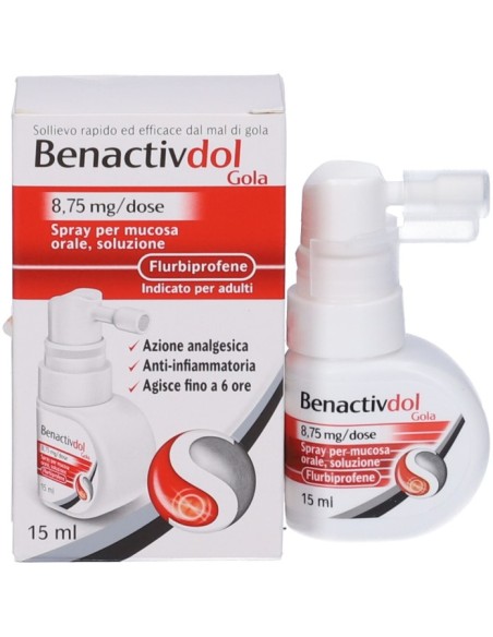 Benactivdol Gola Spray 15ml