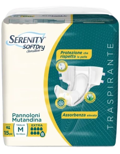 Serenity Soft Dry Sensitive Pannolone Mutandina...