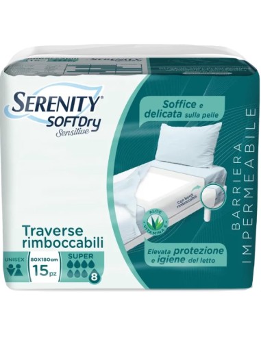 Serenity Soft Dry Sensitive Traversa Assorbente...