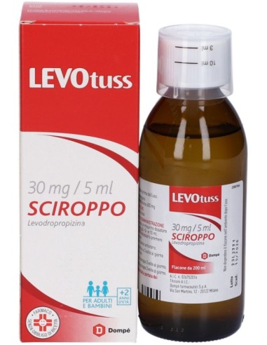 Levotuss Sciroppo 200ml 30mg/5ml