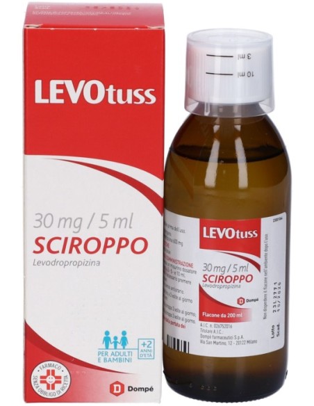 Levotuss Sciroppo 200ml 30mg/5ml