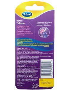 Scholl Party Feet Retro Plantare Ortopedico Retro Tallone... 2