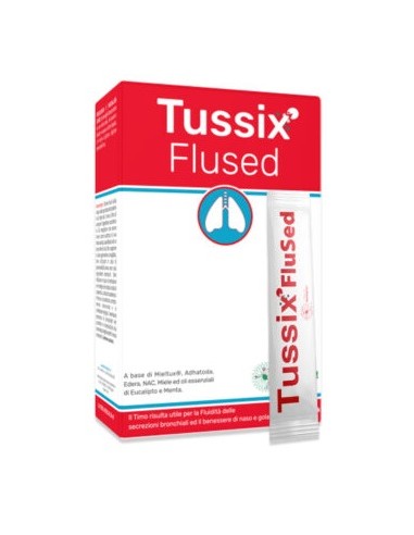 TUSSIX FLUSED 14 STICK PACK 10 ML