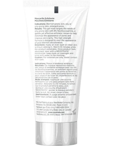 Neostrata Maschera Viso Esfoliante 75ml.