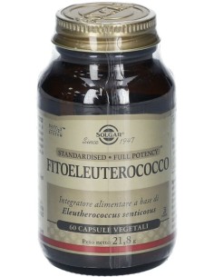 Solgar Fitoeleuterococco 60 Capsule Vegetali