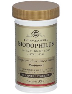 Solgar Biodophilus 60 Capsule Vegetali