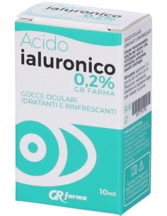 Gr Farma Gocce Oculari Idratanti Rinfrescanti 10ml