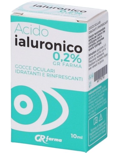 Gr Farma Gocce Oculari Idratanti Rinfrescanti 10ml