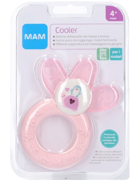 Mam Cooler Dentaruolo per Bambine 4 Mesi+ 1 Pezzo