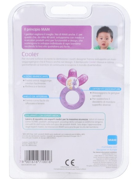 Mam Cooler Dentaruolo per Bambine 4 Mesi+ 1 Pezzo