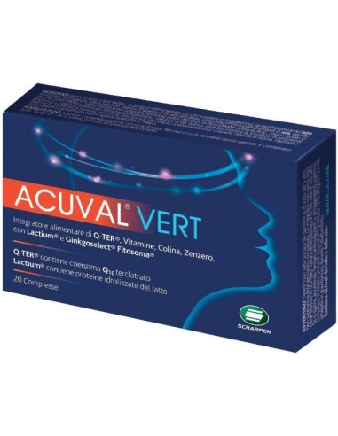 Acuval Vert 20 Compresse 1,2G