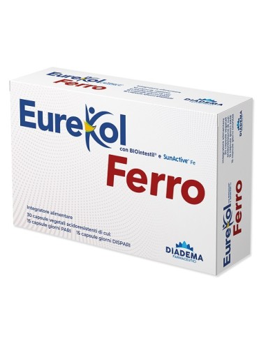 EUREKOL FERRO 30 CAPSULE