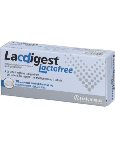 Lacdigest Lactofree 30 Compresse Masticabili