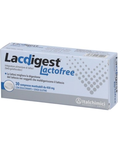 Lacdigest Lactofree 30 Compresse Masticabili