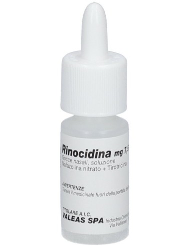 Rinocidina Gocce Nasali 15ml 7,5mg+3mg