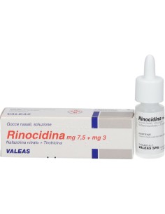 Rinocidina Gocce Nasali 15ml 7,5mg+3mg