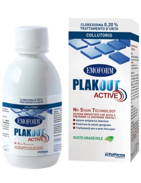 Plakout Active Clorexidina 0,20% 200ml