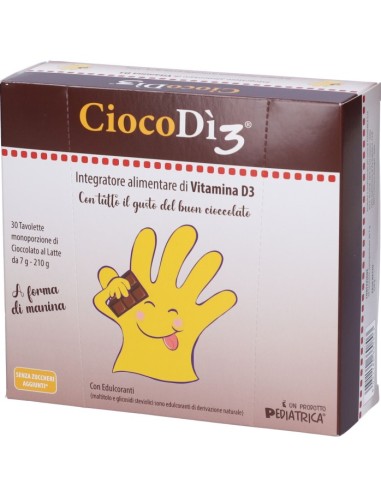 CIOCODI3 30 TAVOLETTE DI CIOCCOLATO