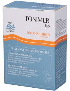 Tonimer Lab Hypertonic Aerosol 18 Flaconi