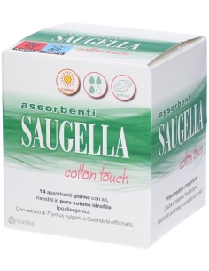 Saugella Cotton Touch Assorbenti Giorno 14 pezzi