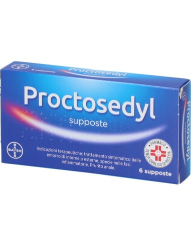 Proctosedyl 6 Supposte