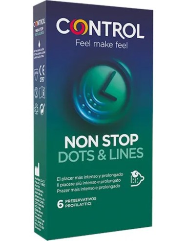 Control Non Stop Dots&Lines 6 Pezzi
