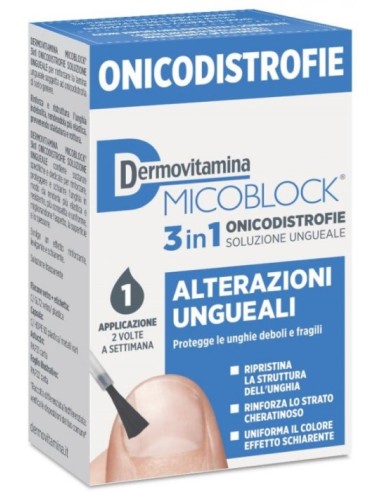 Dermovitamina Microblock 3In1 Onicodistrofie 7ml