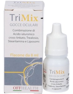 Trimix Gocce Oculari 8ml Soluzione Idratante per Occhi...