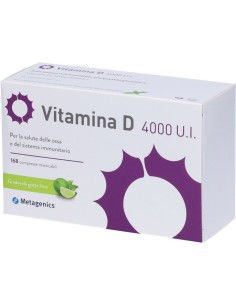 Vitamina D 4000 UI 168 Compresse Masticabili