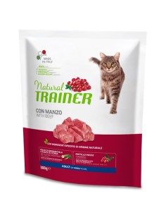 NATURAL TRAINER CAT ADULT MANZO 300 G