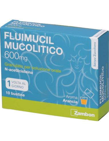 Fluimucil Mucolitico 10 Buste 600mg