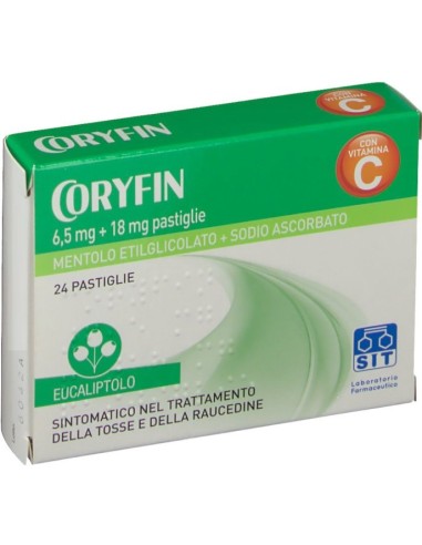 Coryfin C 24 Caramelle Mentolo