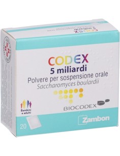 Codex 20 Bustine 5 Miliardi 250mg