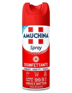 Amuchina Spray Disinfettante Ambiente/Oggetti/Tessuti 400ml