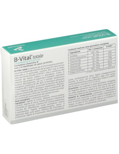 B-Vital Totale 30 Compresse Rivestite