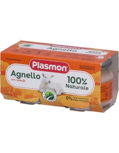 Plasmon Omogeneizzato Agnello 2x80g