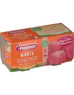 Plasmon Omogeneizzato Manzo 2x80g